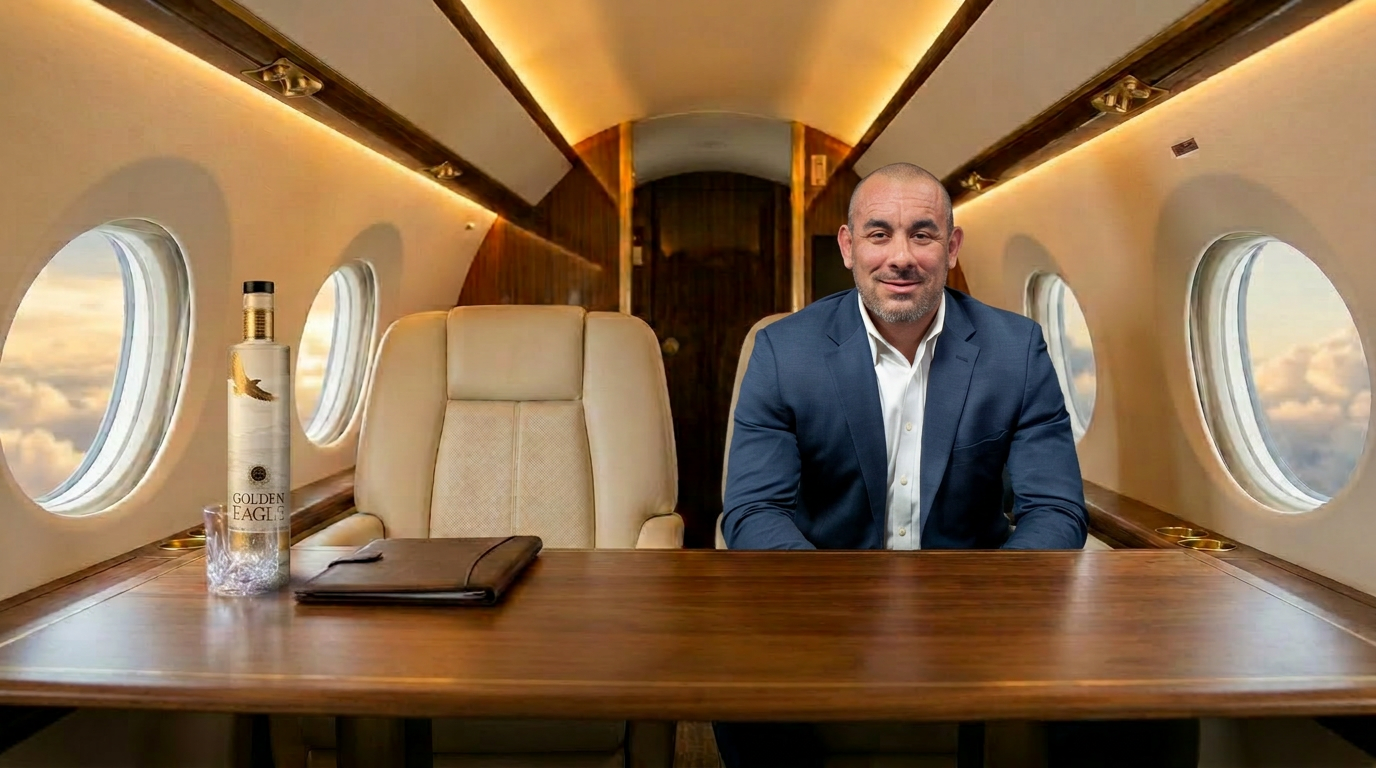 Daniel Nieto seated at the conference table inside the G700